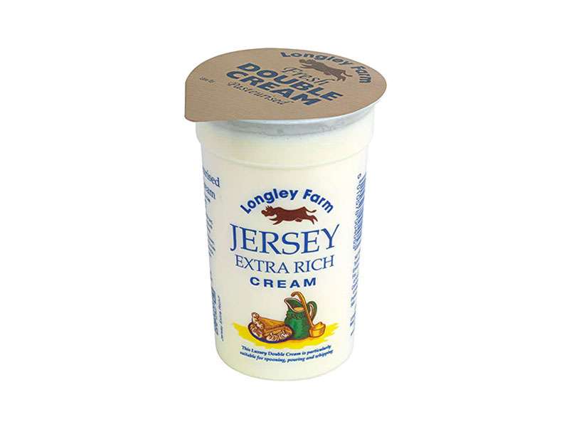 Longley Farm Jersey Double Cream 250ml