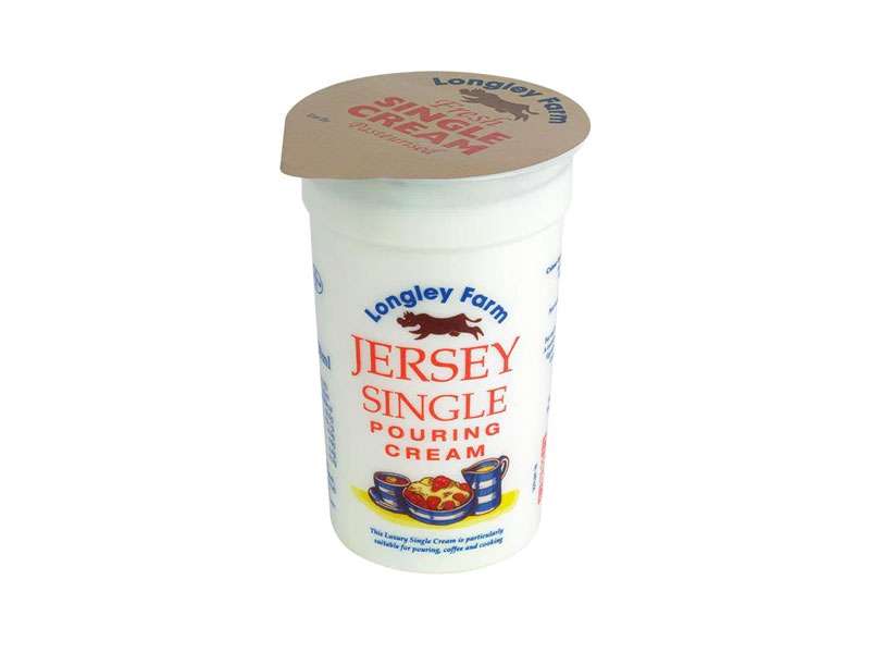 Longley Farm Jersey Single Pouring Cream 250ml