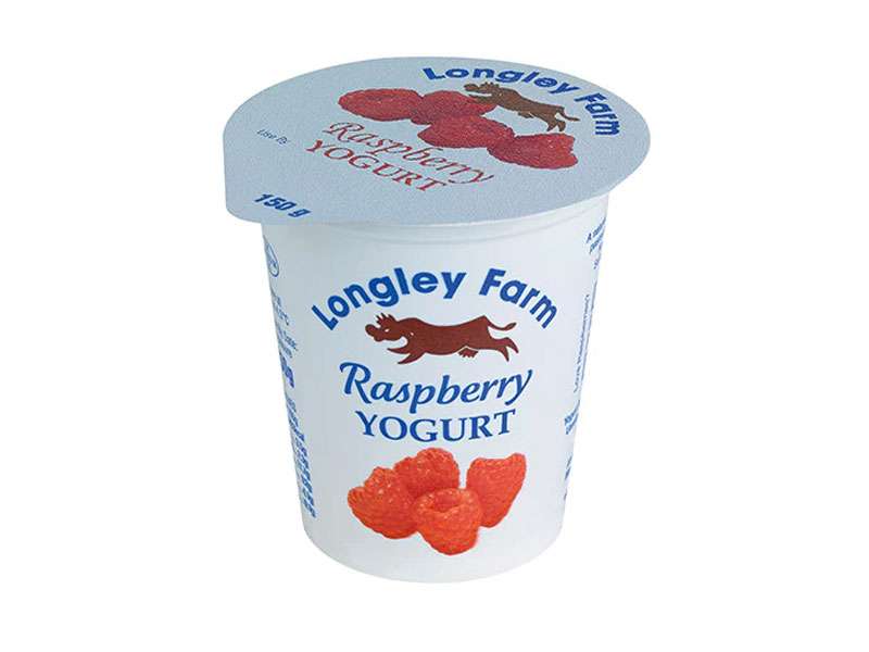 Longley Farm Raspberry Yogurt 150g