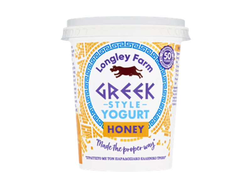 Longley Farm Greek Style Honey Yogurt 450g